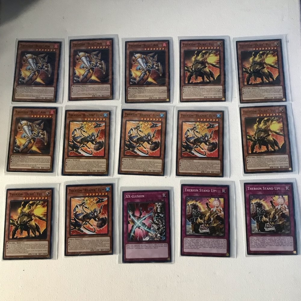 YuGiOh Therion Related 15 card lot